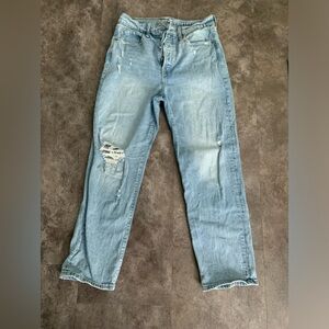 Old Navy Sky Hi straight extra High rise jeans